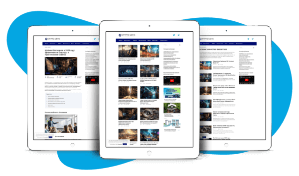 Презентация блога cryptogems.ru на мобильных устройствах